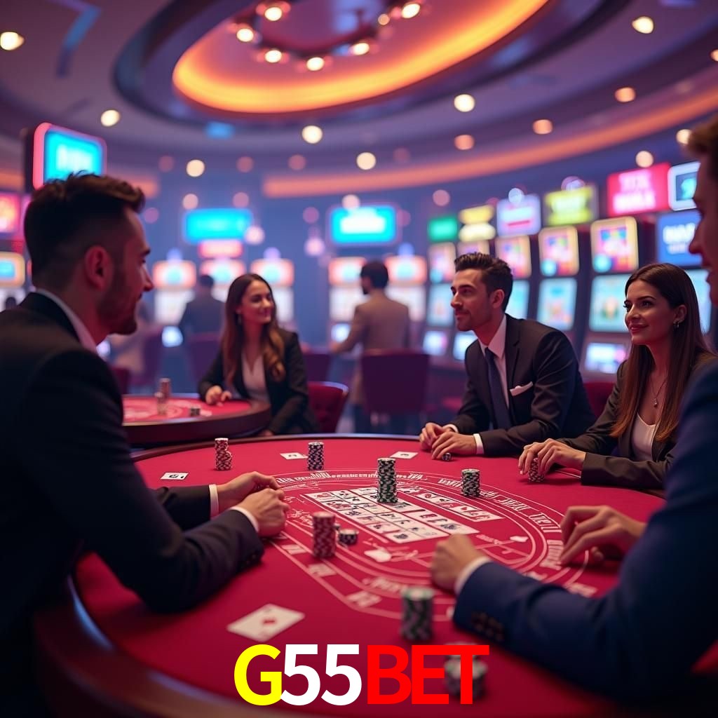 A Experiência Imersiva dos Cassinos Ao Vivo no G55BET